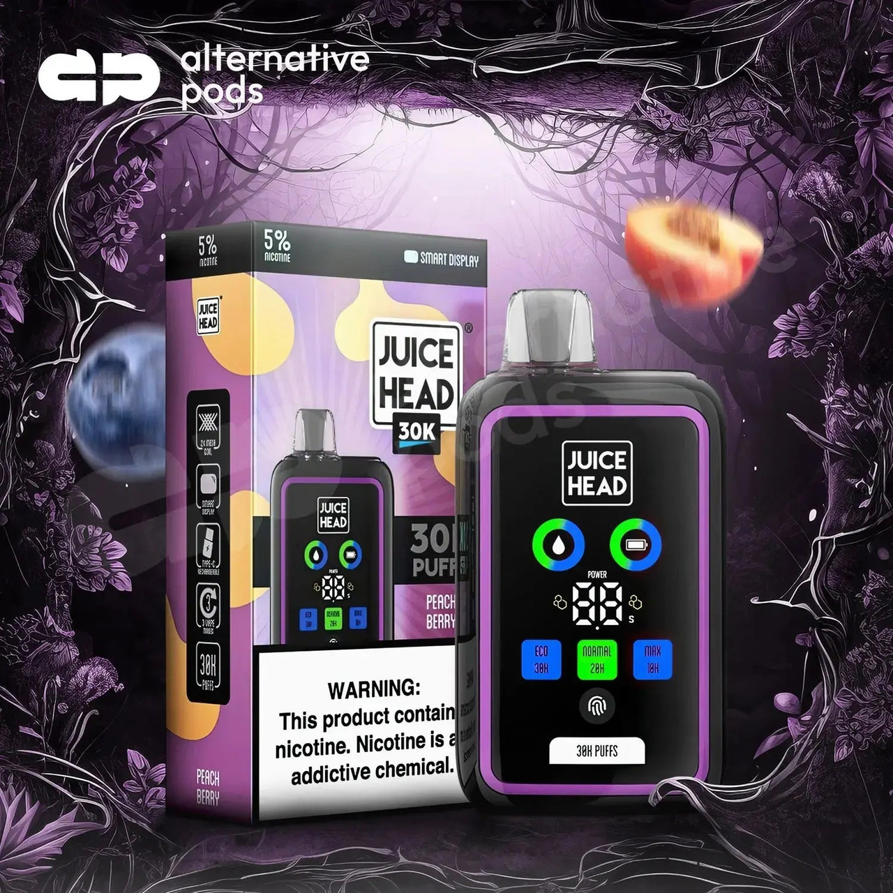 juice head vape 30k instructions Disposable - Alternative pods Flavour:Sonset best electric dab rig Lost Mary - Cotton