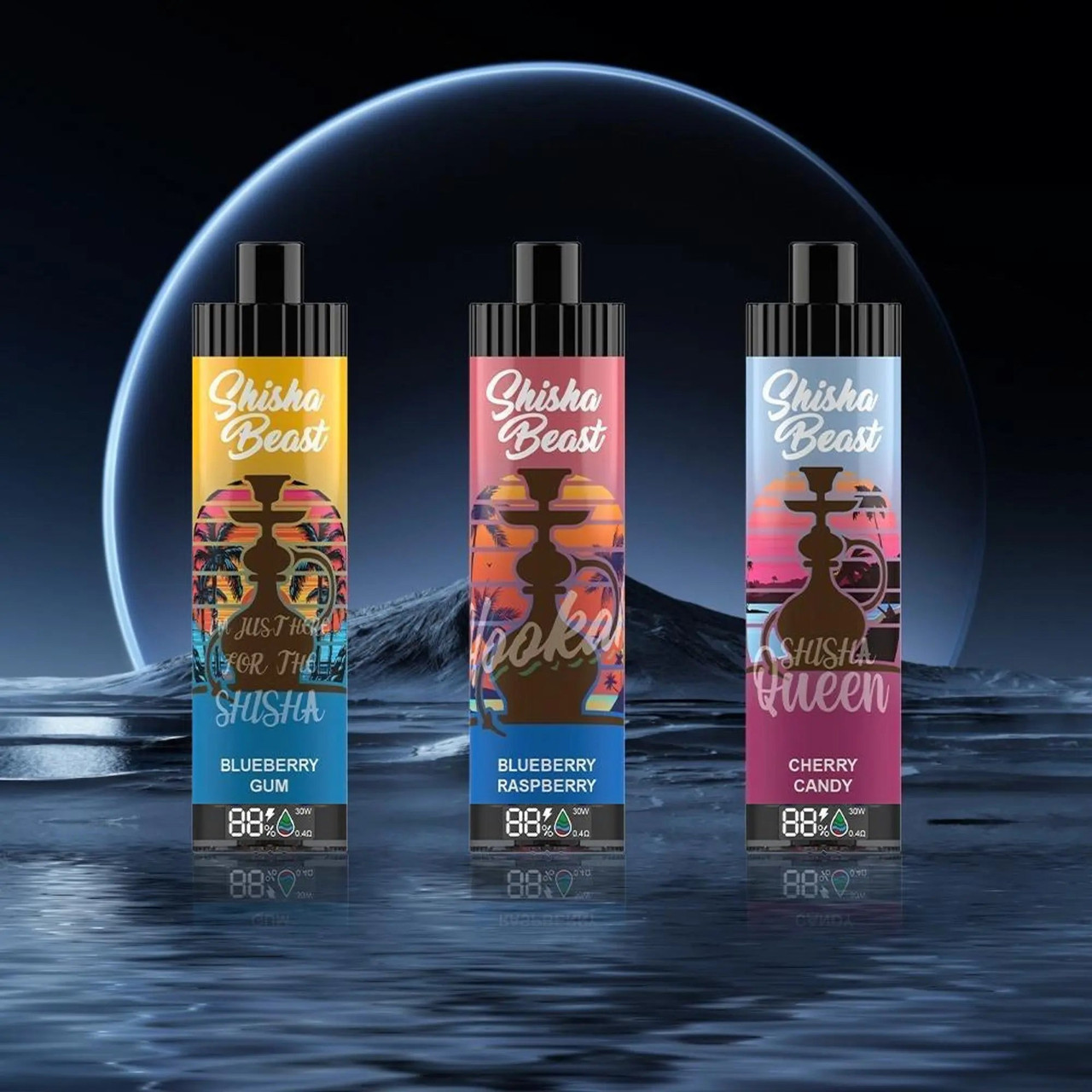 beast vape and smoke Shisha 20000 Disposable Vuse Alto Pods - Flavour:Cantaloupe Ice Vuse Pods