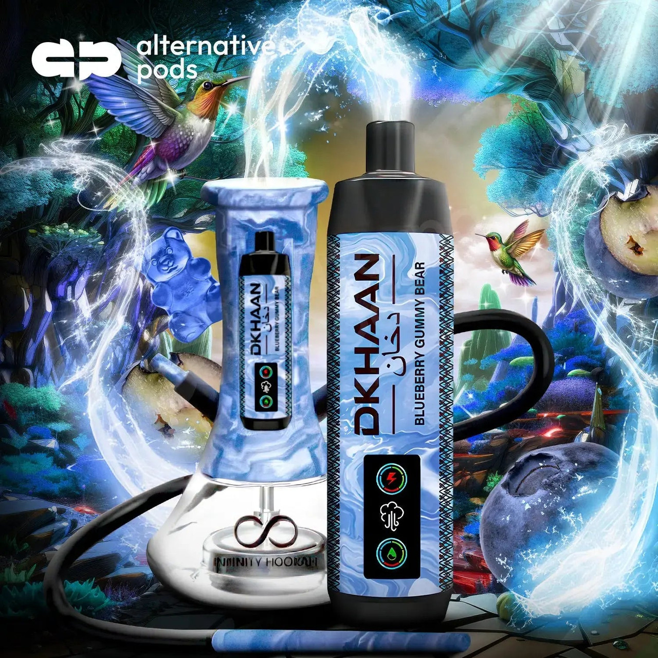 【未使用】CLAN クラン DIVA&DANIEL スキントップスclan DKHAAN 15000 PUFFS DISPOSABLES BIG CLOUD Disposable Vape