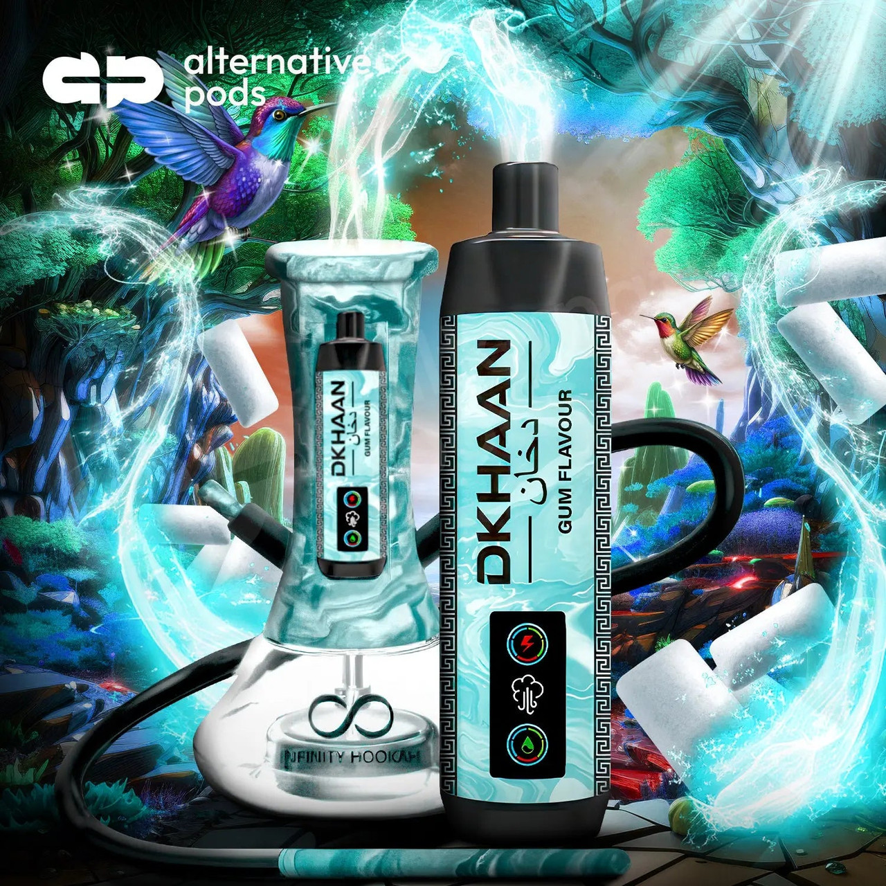 dkhaan vape flavors 15000 PUFFS DISPOSABLES BIG CLOUD Disposable Nostalgic Flavor:Black Current Fume Extra Disposable Vape