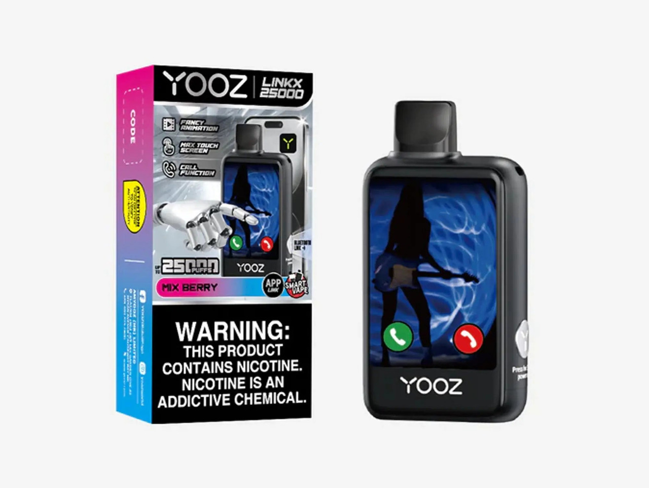 YOOZ LINKX 25K Disposable Vape 5%