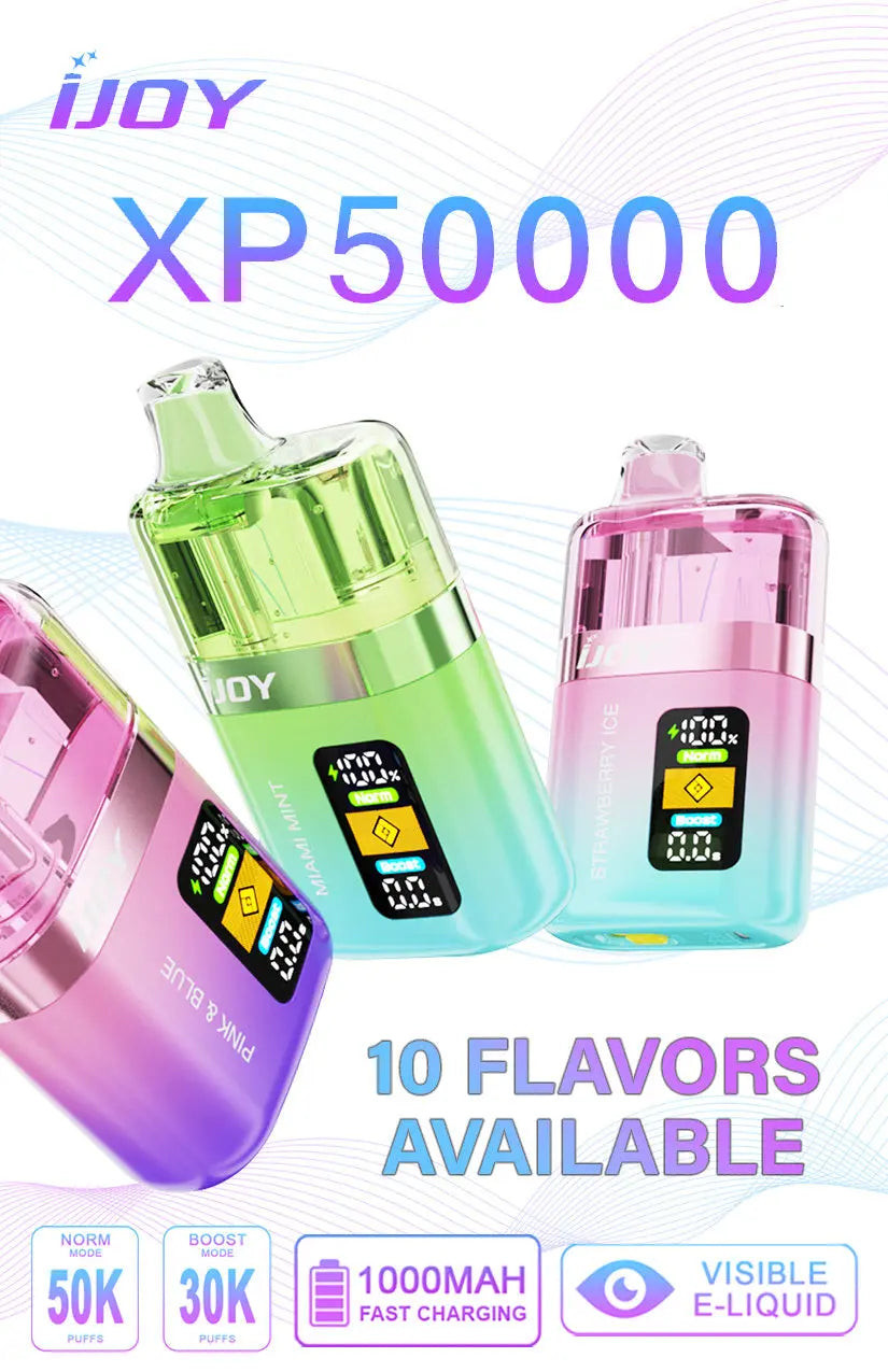 ijoy vape disposable XP 50000 ghost disposable hemp vape lost mary bm6000 Flavors:Apple