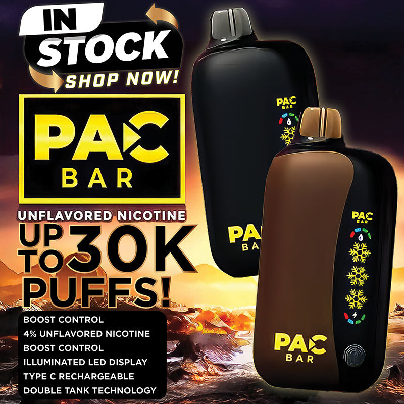 pac bar disposable vape 30K 4% - Alternative pods Disposable Vapes vs. Refillable PODS REFILLS COLOR:WORLD POP BLUE