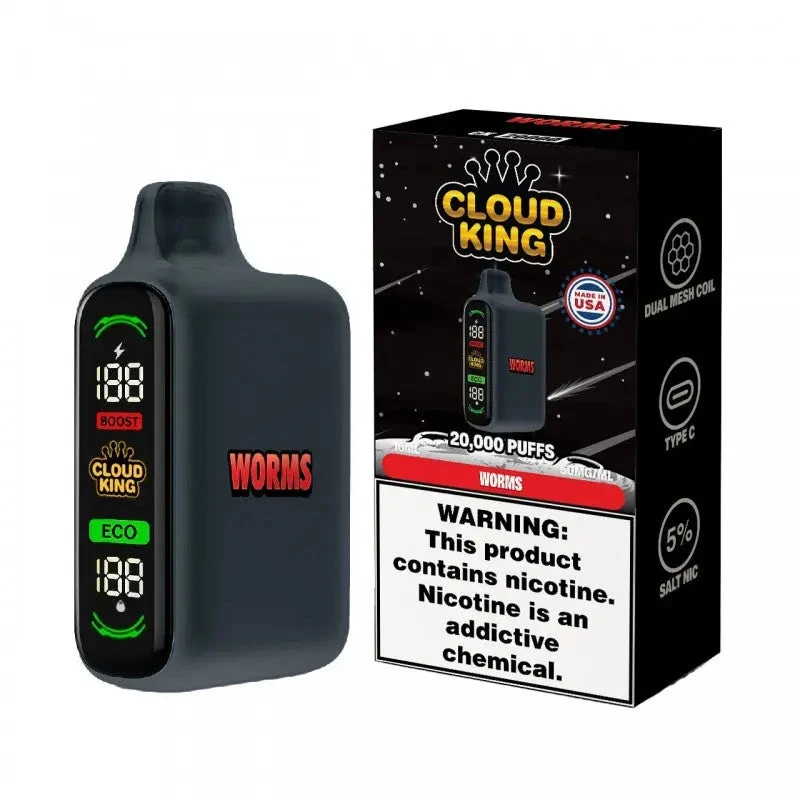 cloud 8 disposable vape King 20K - Alternative pods Colours:Pink Nicotine Free Vape MR FOG NOVA 36K