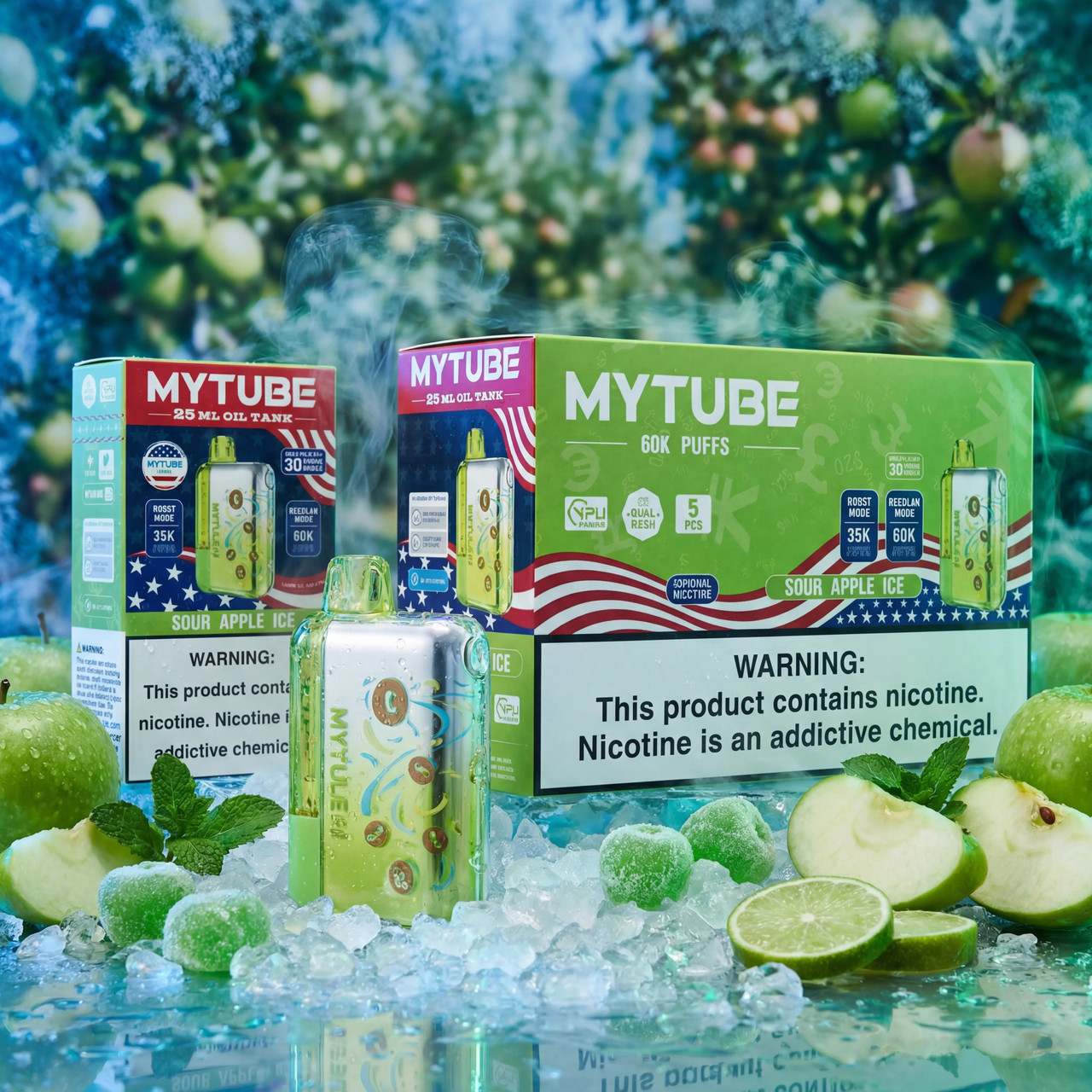 TUBE/your tube my tube /お中元BOX My Tube Plus 60K Disposable Vape – 3D Curved Screen, 60,000 Puffs