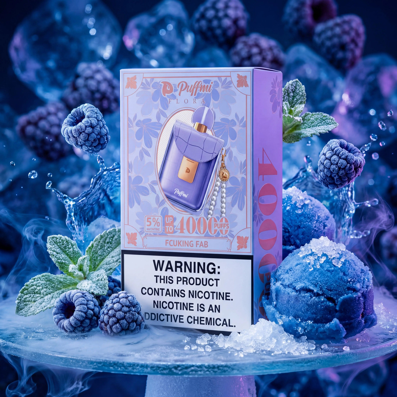 Puffmi Flora 40K Disposable Vape 5% — USA Made BOGO