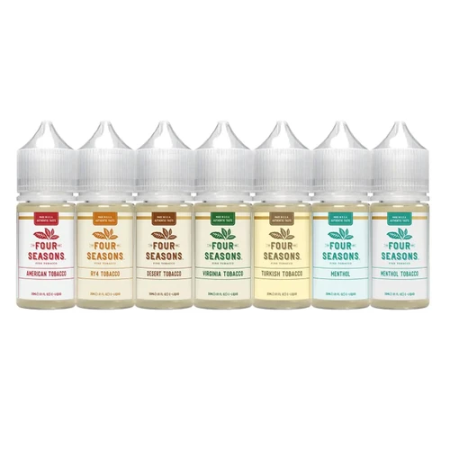 Four Seasons Fine Tobacco E-Liquid 30ML - Alternative pods | Online Vape & Smoke Shop