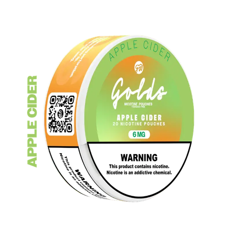 Golds Nicotine Pouches 6MG - Apple Cider