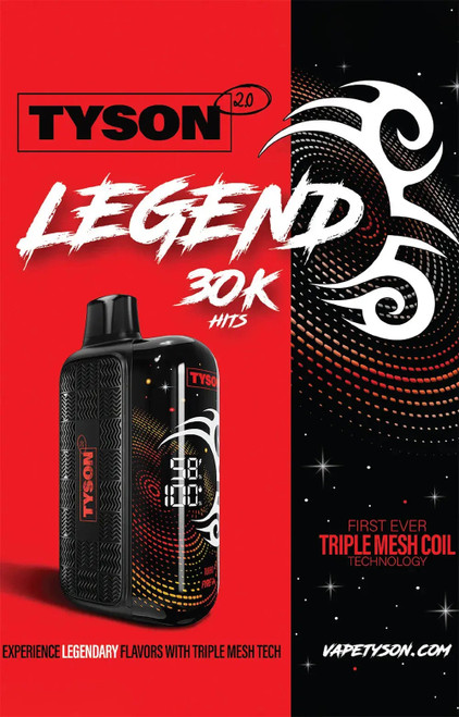 TYSON 2.0 HEAVYWEIGHT 7000 DISPOSABLE-$16.99