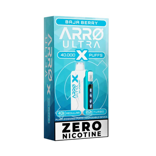 Arro Ultra X 40K 0% Disposable - Baja Berry 