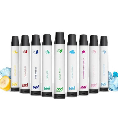 podstick vape pods 2500 Twist Disposable $4.99 Freebase E-Juice Pulsar 510 DL 2.0 Colour:MIRROR SILVER