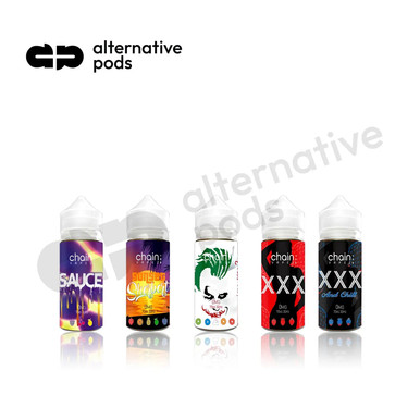 vape juice for flavor chasers Chain Vapez E-Liquid 100ML Flavor:Los Ice 2mL Sugar Cookie - BSX