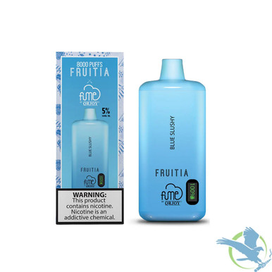 fume air vape Fruitia x vapes 8000 Disposable Flavor:Cherry Lemon Mint Best Disposable Vape Online vape shop miami