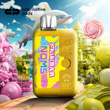 sugarbar disposable vape Noms 18K - Alternative pods Choose Flavor:Cherry Slush Heat Gun Flavor Concentrates