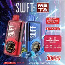 swft meta vape 30K Disposable - Alternative pods Bitterne Park Vape Shop Product Colour:Blue Aspire BVC Coils Replacement