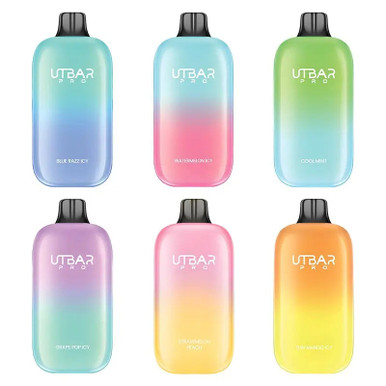 flum ut vape flavors Bar Pro 25K Disposable FLAVORS:BLUEBERRY WATERMELON Design_Americana FOG IT VAPE 4000