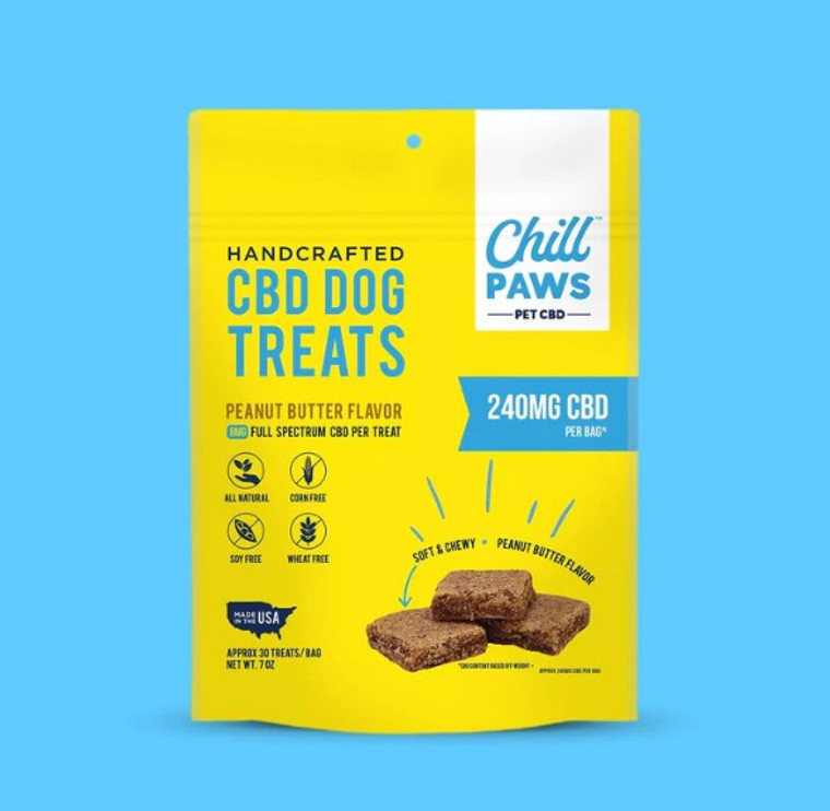 240 MG CBD DOG TREATS PEANUT BUTTER FLAVOR