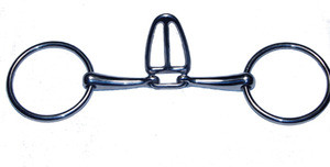 Bit Snaffle WBitTongue Depressor Pinkstons Turf Goods