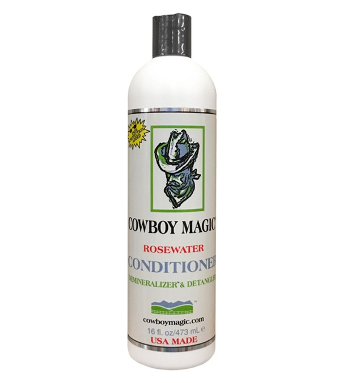 Cowboy Magic Shampoo, Rosewater - 16 fl oz