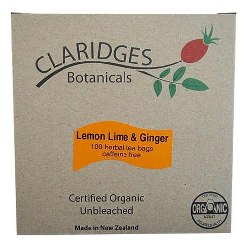 Lemon, Lime & Ginger Tea - certified organic