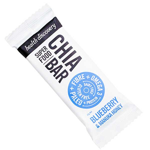 Chia Bar Blueberry & Manuka Honey