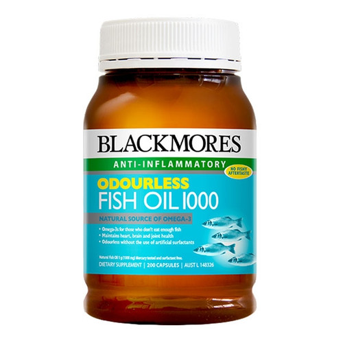 Odourless Fish Oil 1000mg