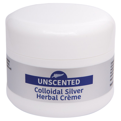 Colloidal Silver Herbal Creme - Unscented