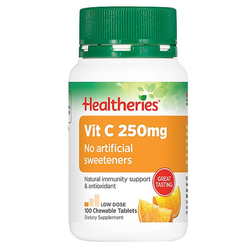 Vitamin C 250mg - orange
