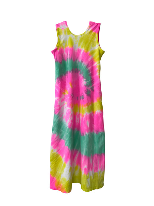 Girls Maillot Maxi- Candie Neon Pink