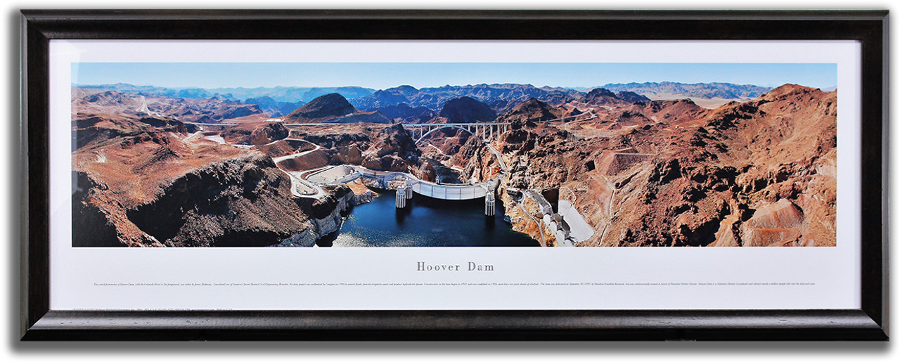 Hoover Dam and Mike O'Callaghan–Pat Tillman Memorial Bridge.