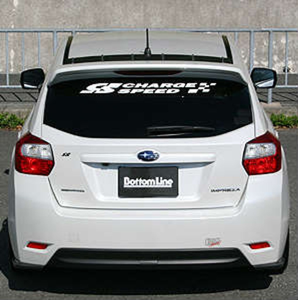 CS9731RCC - Charge Speed 2012-2015 Subaru Impreza 5Dr Hatchback GP Bottom Line Carbon Rear Caps