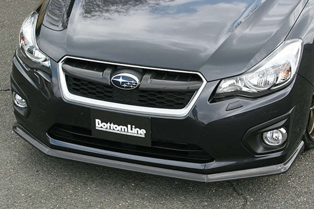 CS9731FLC - Charge Speed 2012-2015 Subaru Impreza Sedan GJ/ 5Dr Hatchback GP Bottom Line Carbon Front Lip