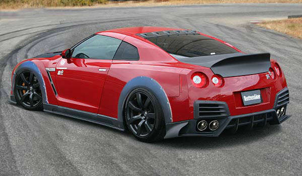 CS830RF - Charge Speed JDM Model only 2007-2024 Nissan ALL GTR R35 FRP Roof Fin