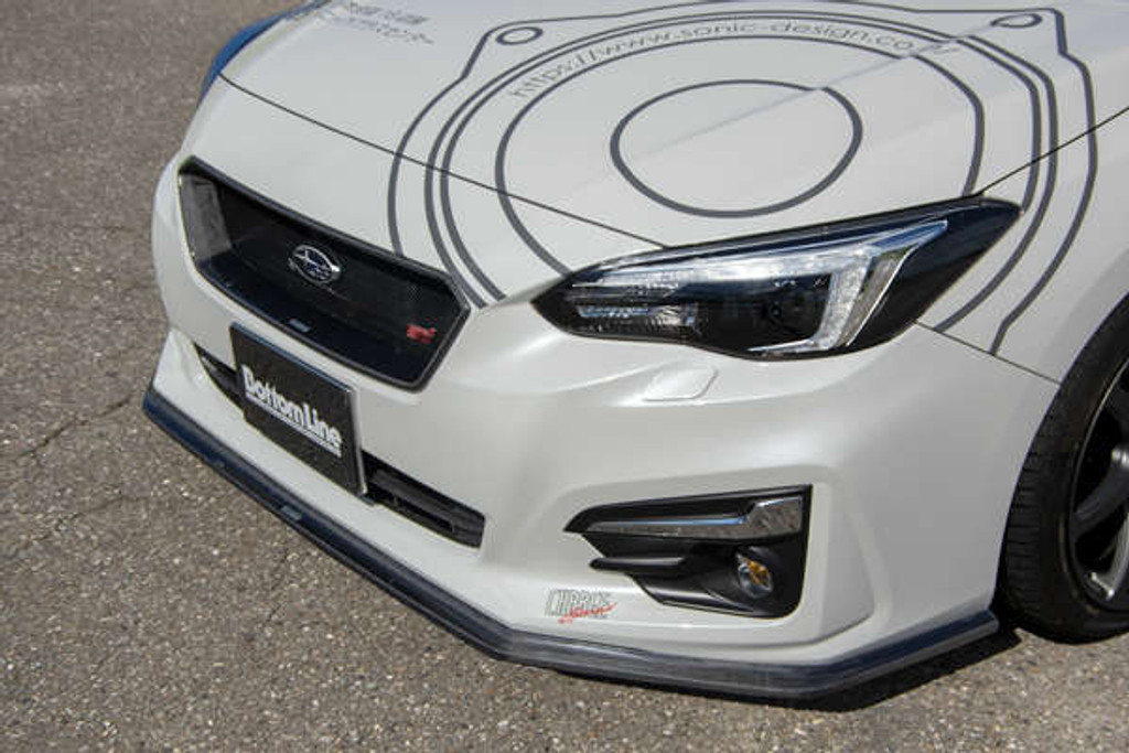 CS9734FLC - Charge Speed 2016-2020 Subaru Impreza Sport/ Premium GT 5Dr Hatchback Bottom Line Carbon Front Lip