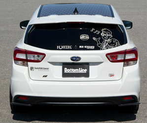 CS9734FLKC - Charge Speed 2016-2020 Subaru Impreza Sport GT NON-STI 5 Doors Carbon Bottom Line Complete Kit With Use OEM Side Skirts