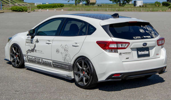 CS9734FLKC - Charge Speed 2016-2020 Subaru Impreza Sport GT NON-STI 5 Doors Carbon Bottom Line Complete Kit With Use OEM Side Skirts