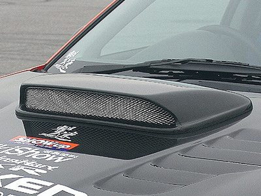 CS975HDC - Charge Speed 2006-2007 Subaru WRX GD-F Carbon Hood Duct STi Style