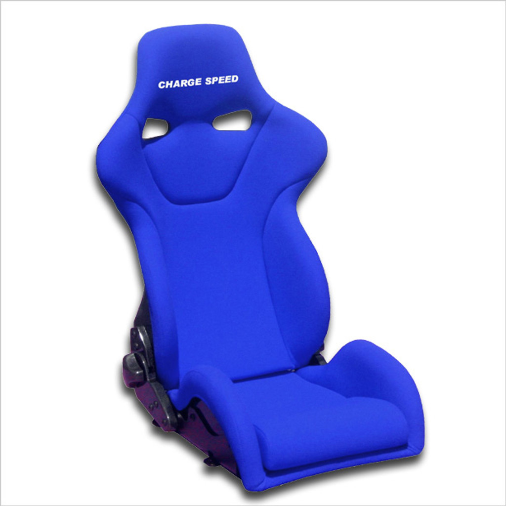 GRF03 - Charge Speed Racing Seat Genoa R Reclined FRP Blue
