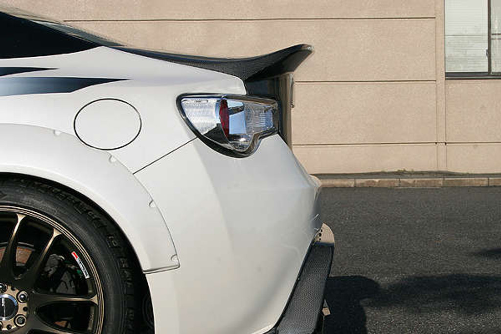 CS990TRAC - Charge Speed 2013-2020 Subaru BRZ/ Scion FRS/ Toyota 86 All Models Carbon Aero Trunk with Integrated Rear Spoiler & Finisher