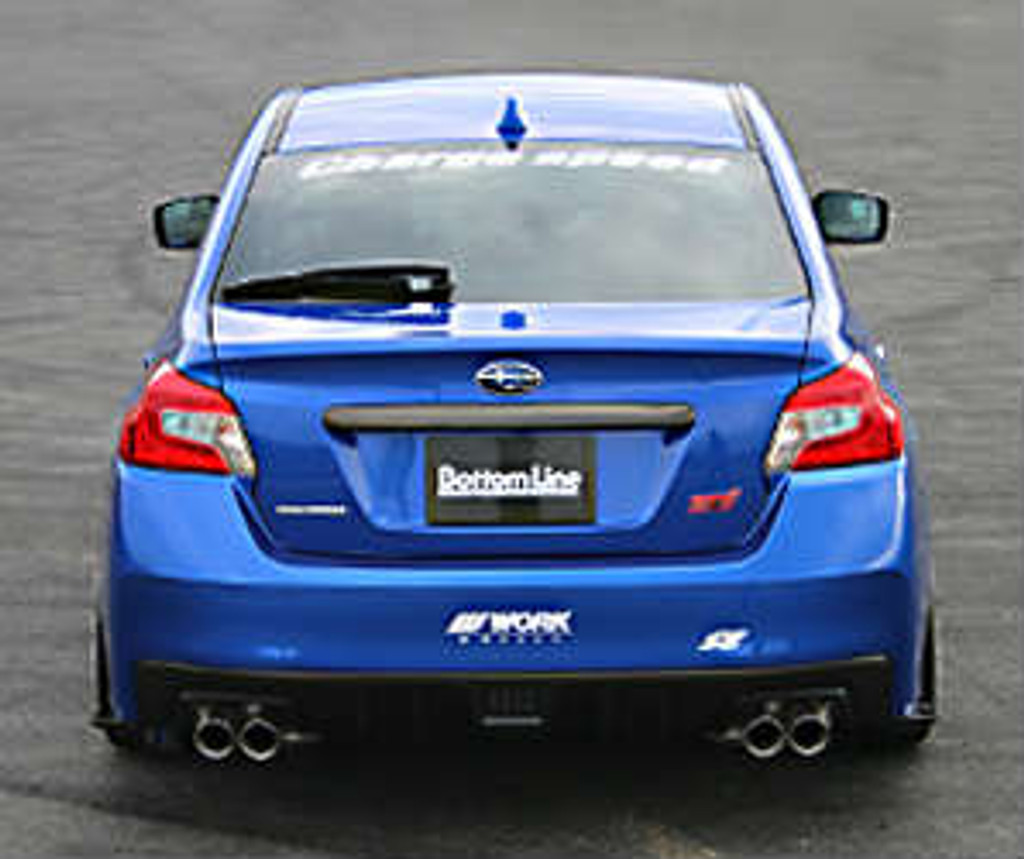 CS9735RLFC - Charge Speed 2015-2021 Subaru WRX STi 4 Doors Sedan VA/ S4 Carbon Rear Trunk Finisher