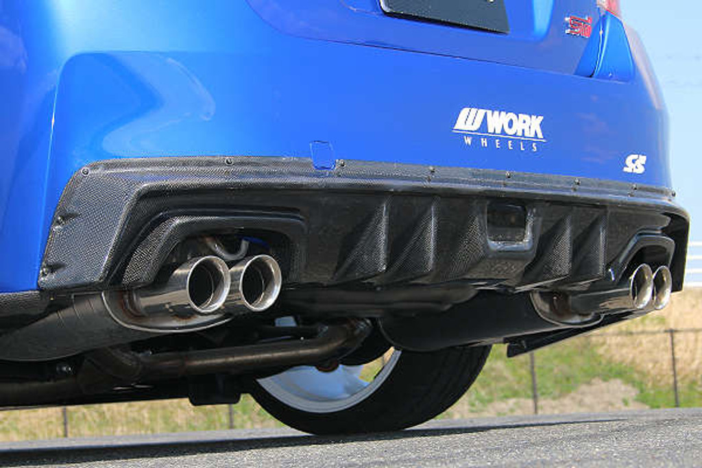 CS9735RDC - Charge Speed 2015-2021 Subaru WRX STi 4 Doors Sedan VA/ S4Carbon Rear Diffuser Cowl