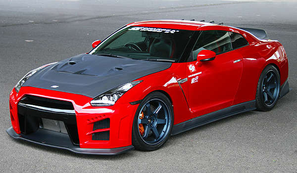 CS830FKF - Charge Speed 2007-2011 Nissan GTR All Zenki FRP