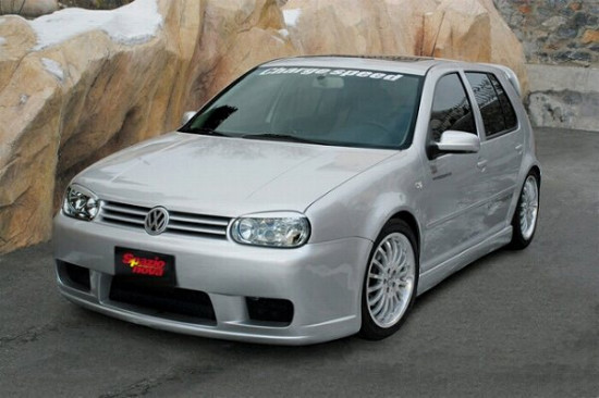 CS1975SSF - Spazio Nova 1999-2004 Volkswagen Golf IV 4Dr. Side Skirts