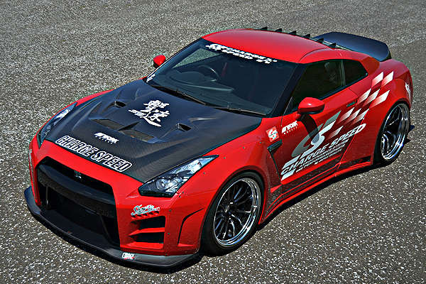 CS831FKWC - Charge Speed 2012-2016 Nissan GTR R35 Chuki Wide Body