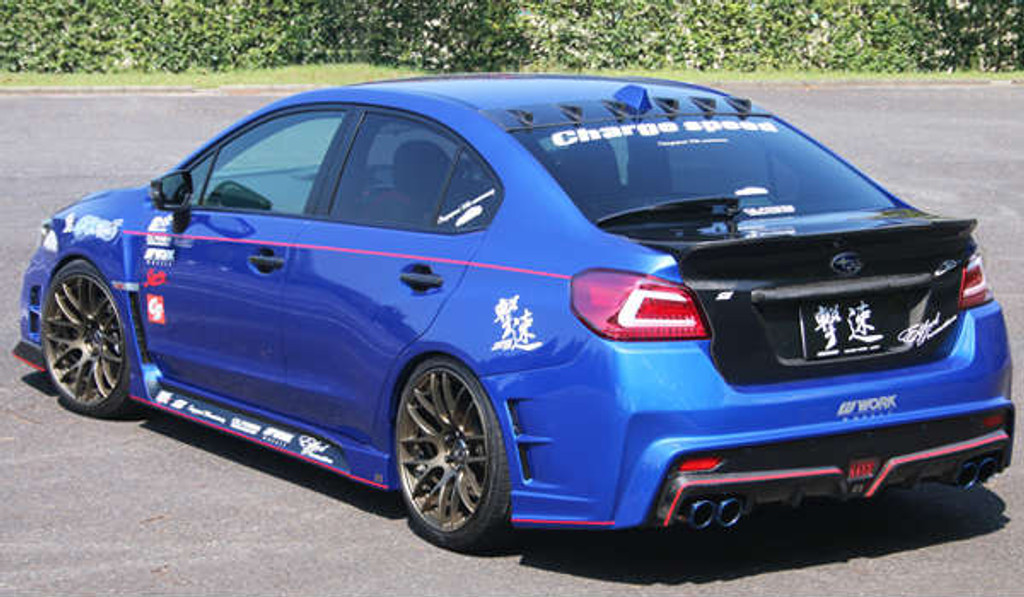 CS9735FK2BC - Charge Speed 2015-2021 Subaru WRX/ STi VA S4 Type-2B Complete Kit with Type B CARBON FRONT LIP