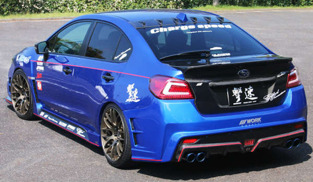 CS9735FK2AF - Charge Speed 2015-2021 Subaru WRX/ STi VA S4 Type-2A Complete Kit with Type A FRP FRONT LIP