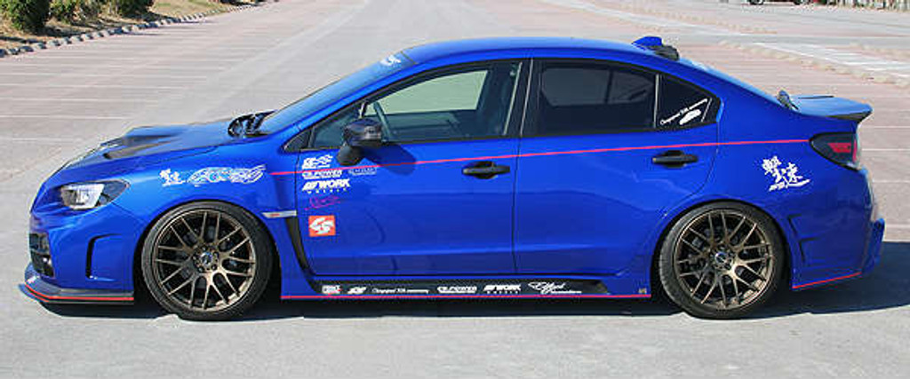 CS9735SS1 - Charge Speed 2015-2021 Subaru WRX/ STi VA S4 Type-1 Side Skirts