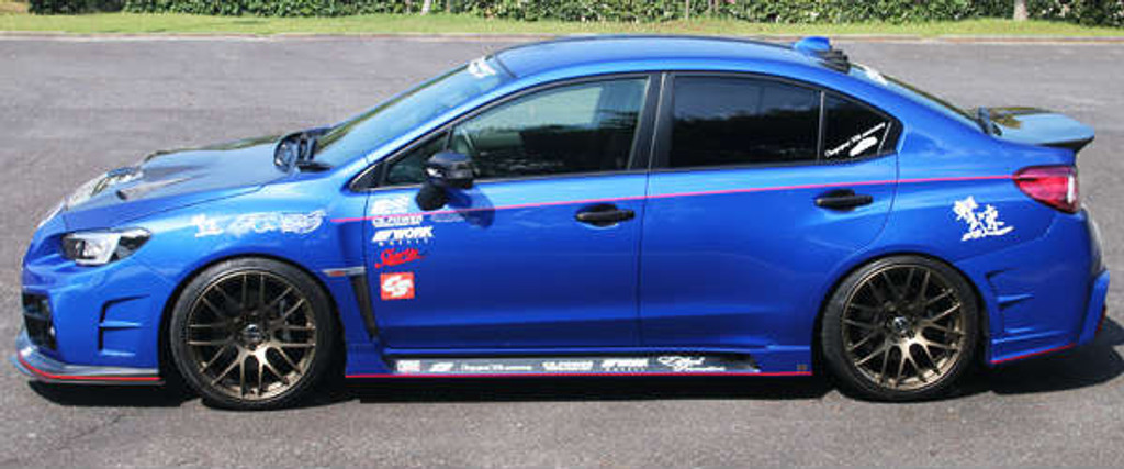 CS9735FK2AC - Charge Speed 2015-2021 Subaru WRX/ STi VA S4 Type-2A Complete Kit with Type A CARBON FRONT LIP