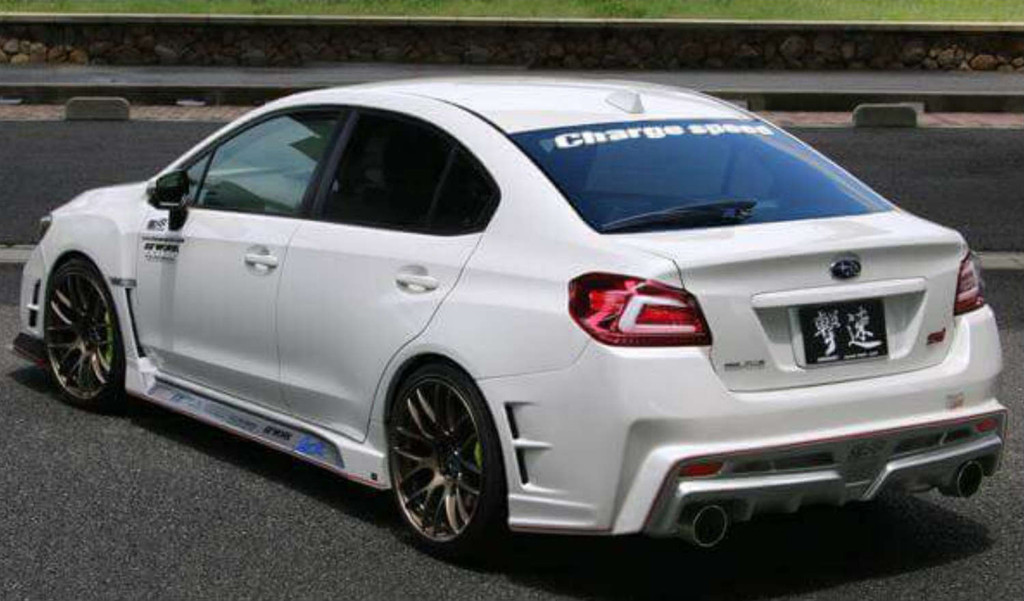 CS9735FK3AF - Charge Speed 2015-2021 Subaru WRX/ STi VA S4 Type 3A Complete Kit with Type A FRP FRONT LIP