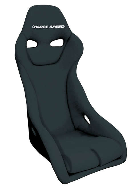 GSF01 - Charge Speed Bucket Racing Seat Genoa-S Type FRP Black